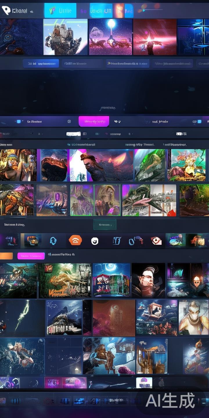 平台内设有详细的分类导航和智能推荐系统，根据玩家偏