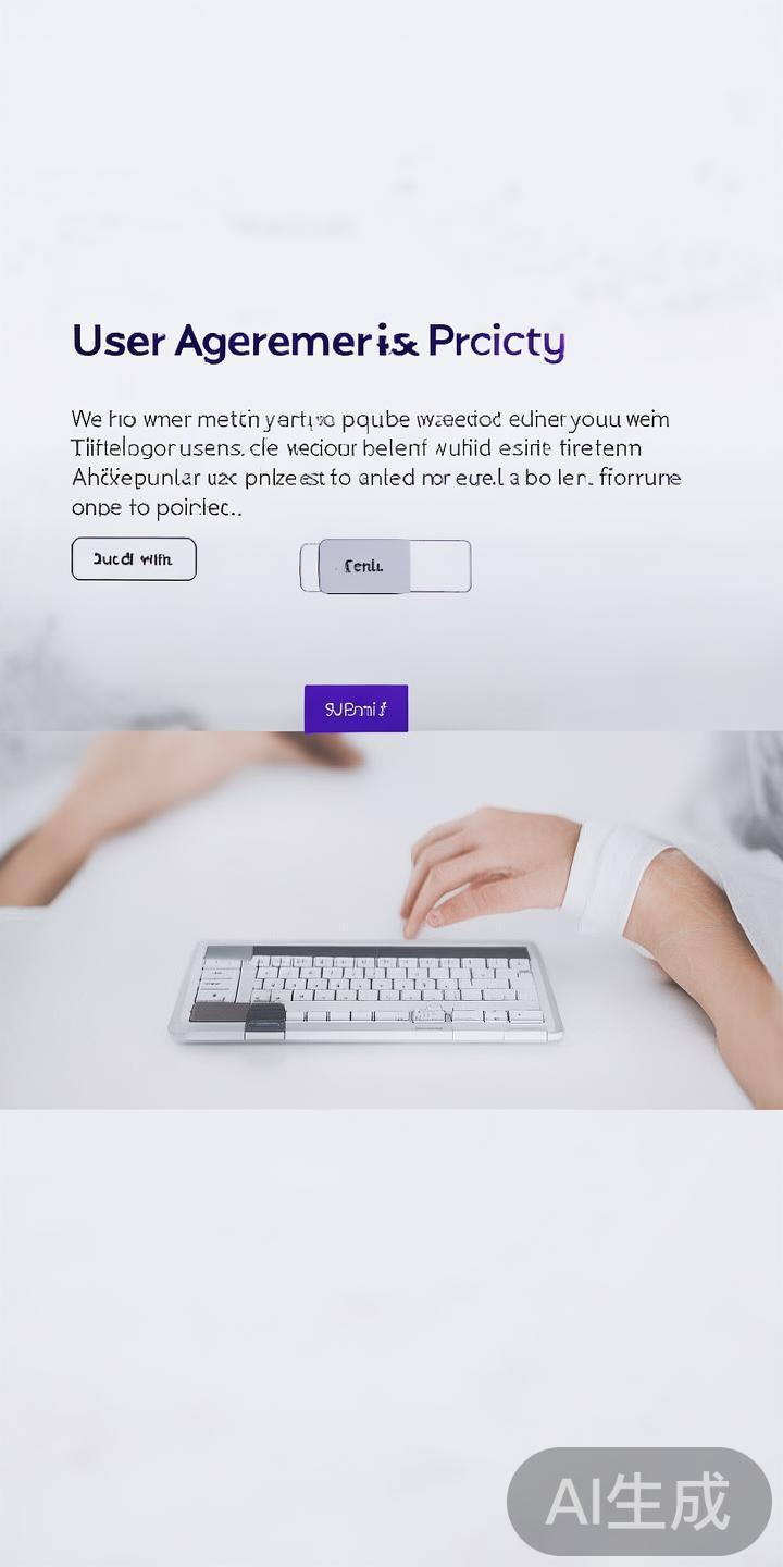 在填写完信息后，务必仔细阅读《用户协议》和《隐私政